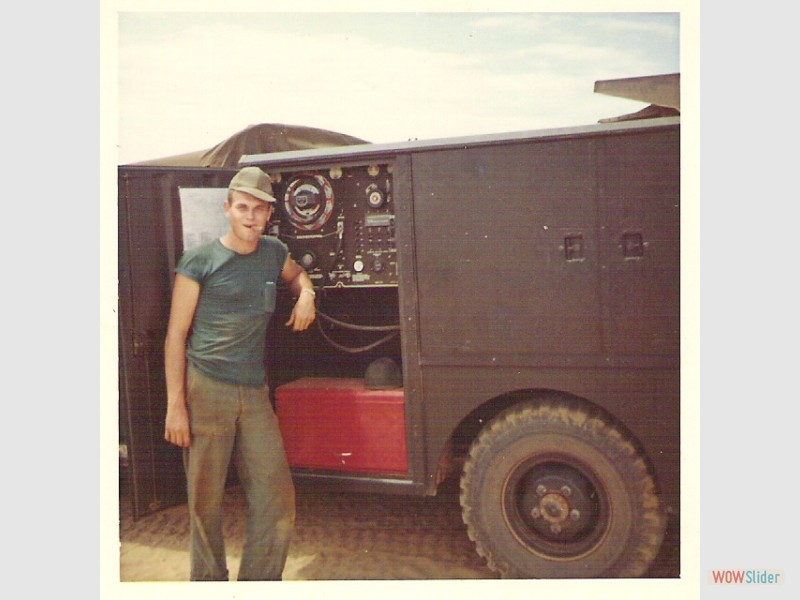 Jim Graver with contack truck 019