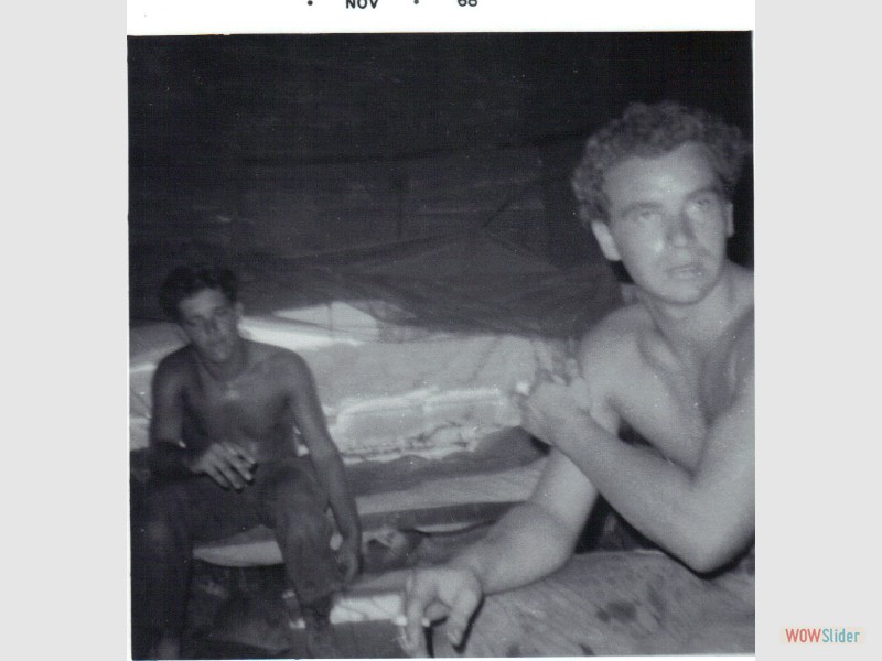 28. Norm Goodman, Hollenkamp at Camp Evans