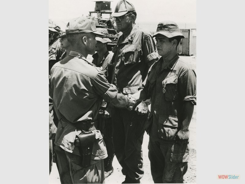 17.The 687th Land Clearing Co. earned some Purple Heart and Army Commendation Medals ACMs