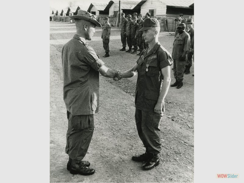 22.Awarding the ACM to SGT Jordan, “A” Co